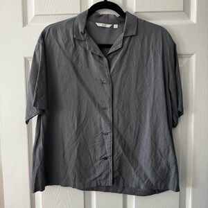 Uniqlo Button Down Linen Shirt